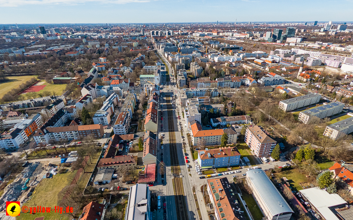 20.02.2023 - der Hachinger Bach zwischen Berg am Laim und Neuperlach